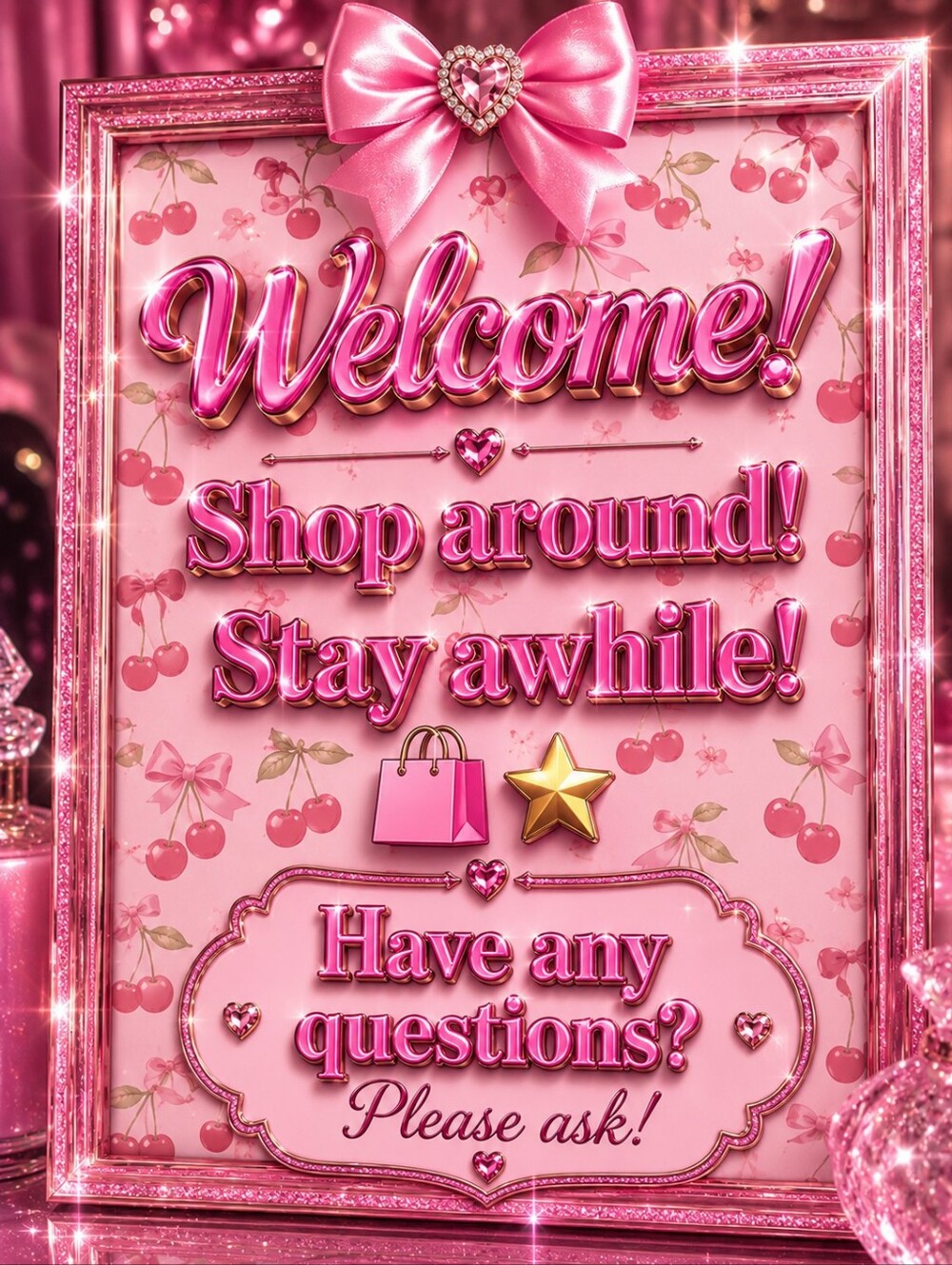 Welcome!!🍒⭐️